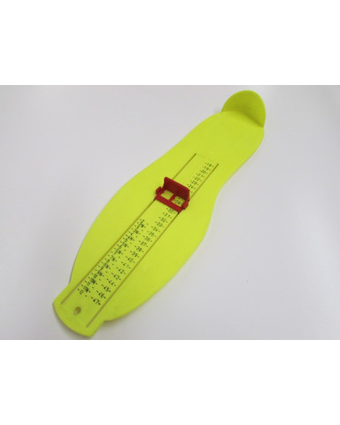 Plastic foot measure