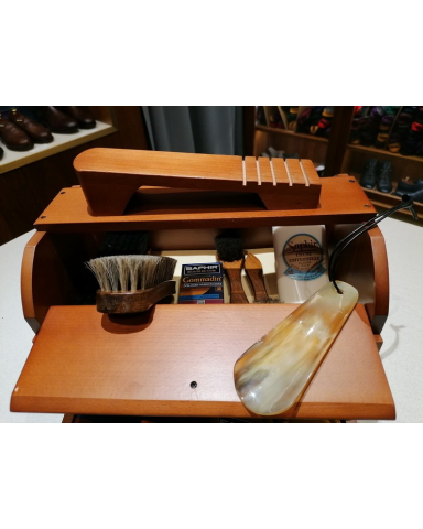 Walnut basket with 2 doors and a drawer that can be purchased empty