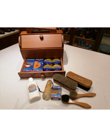 Walnut basket with 2 doors and a drawer that can be purchased empty