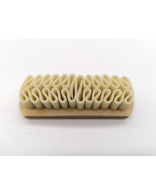 Natural suede brush