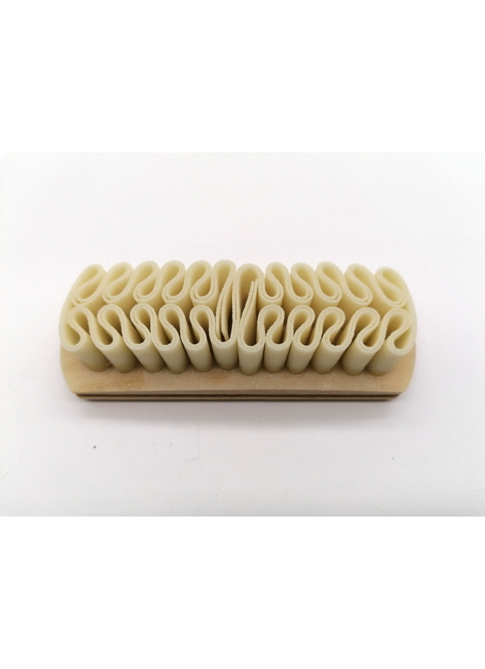 Natural suede brush