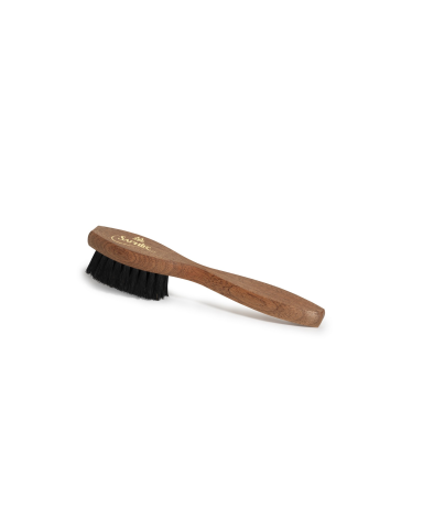 Oval pure bristle polish spreader