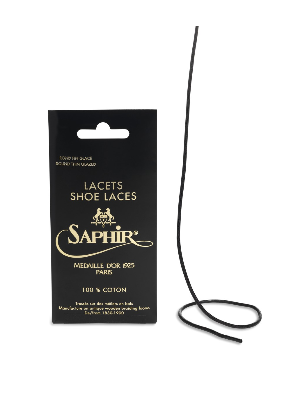 Waxed laces 75 cm Medaille d'Or