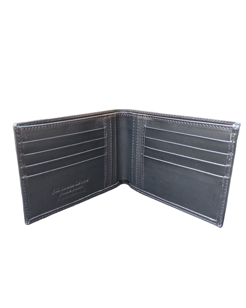 Portafogli uomo carte e banconote nero