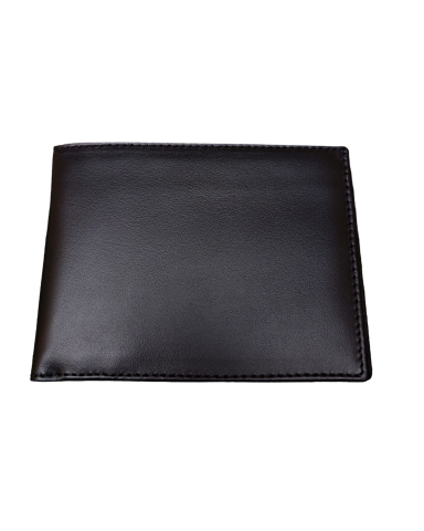 Portafogli uomo carte e banconote nero