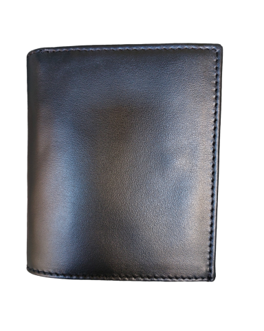 Men's wallet with black coin pocket