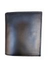 Men's wallet with black coin pocket