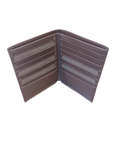 Men's dark brown jacket wallet