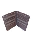 Men's dark brown jacket wallet