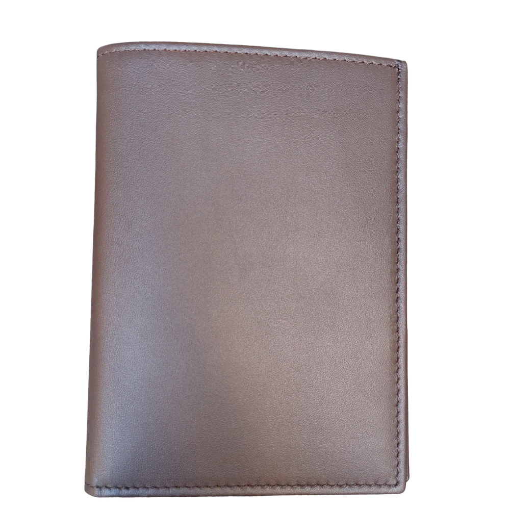 Men's dark brown jacket wallet