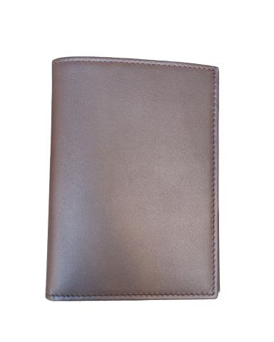 Men's dark brown jacket wallet
