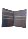 Men's dark brown jacket wallet