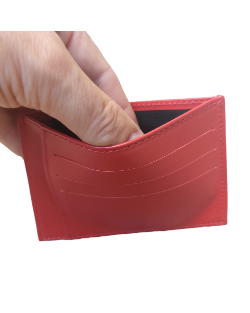 Porta carte di credito e documenti - rosso 2