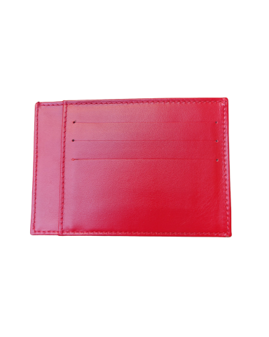 Porta carte di credito e documenti - rosso