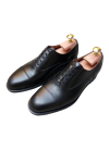 Black Calfskin Oxfords