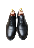 Black Calfskin Oxfords