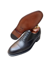 Black Calfskin Oxfords
