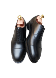 Black Calfskin Oxfords