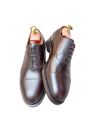 Dark Brown Calfskin Oxfords