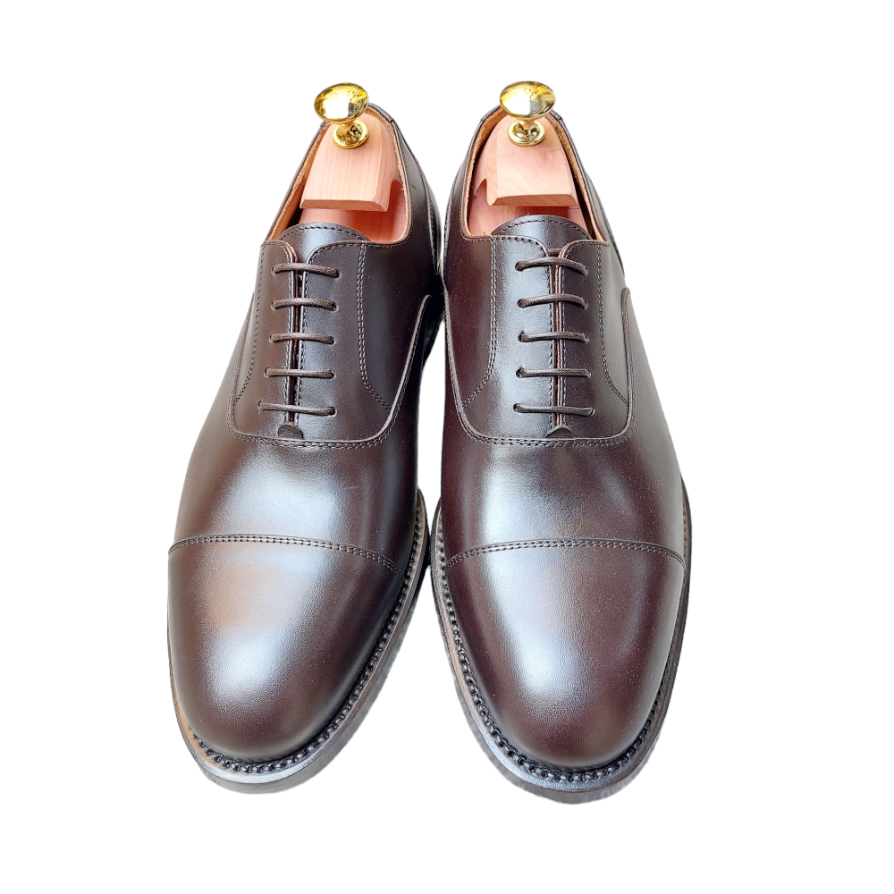 Dark Brown Calfskin Oxfords