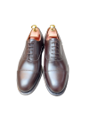 Dark Brown Calfskin Oxfords