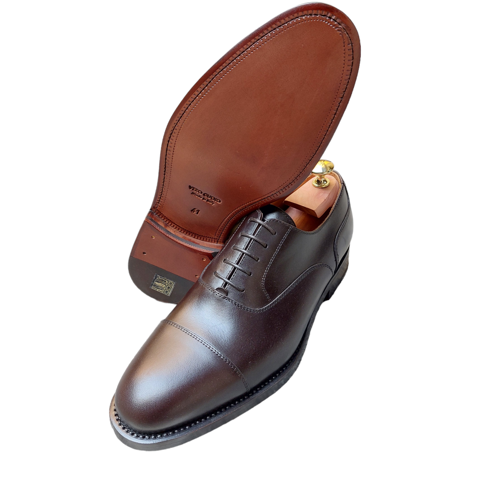 Dark Brown Calfskin Oxfords