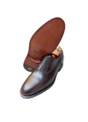 Dark Brown Calfskin Oxfords
