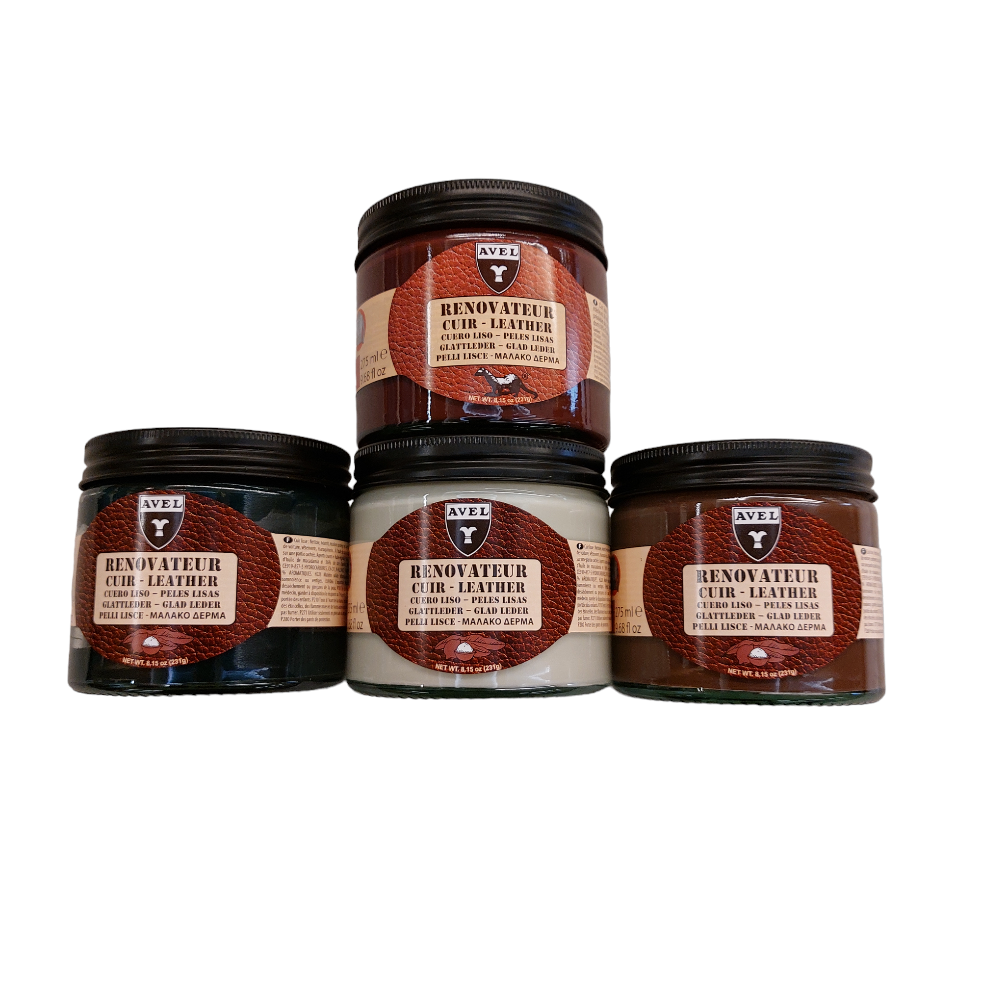 Renewing cream for leather sofas