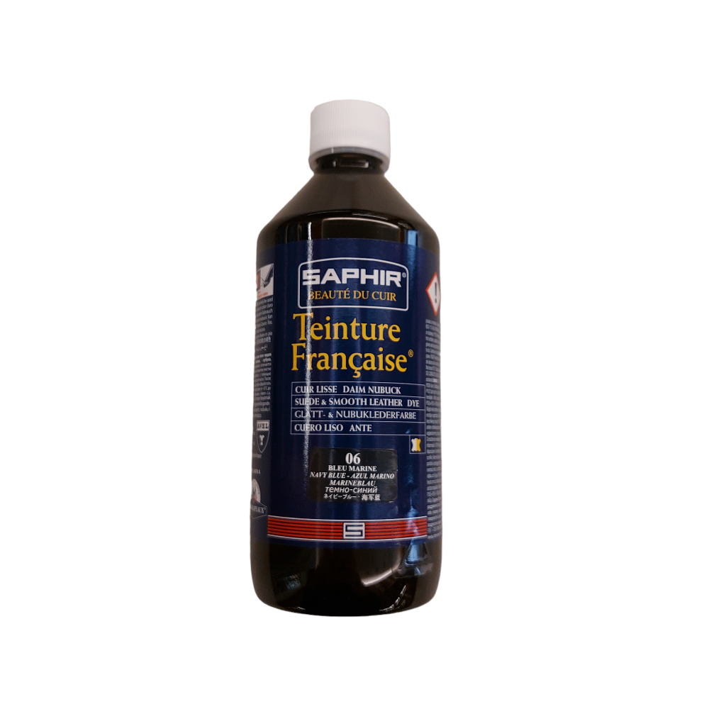 Penetrating liquid dye for smooth and suede leather 500 ml