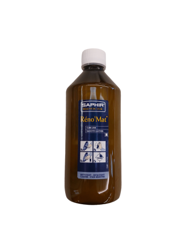 RenoMat degreaser wax remover for smooth leather 500 ml