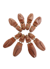 SUPER PROMOTION: FAN OF 4 PAIRS OF CEDAR SHOE TREES