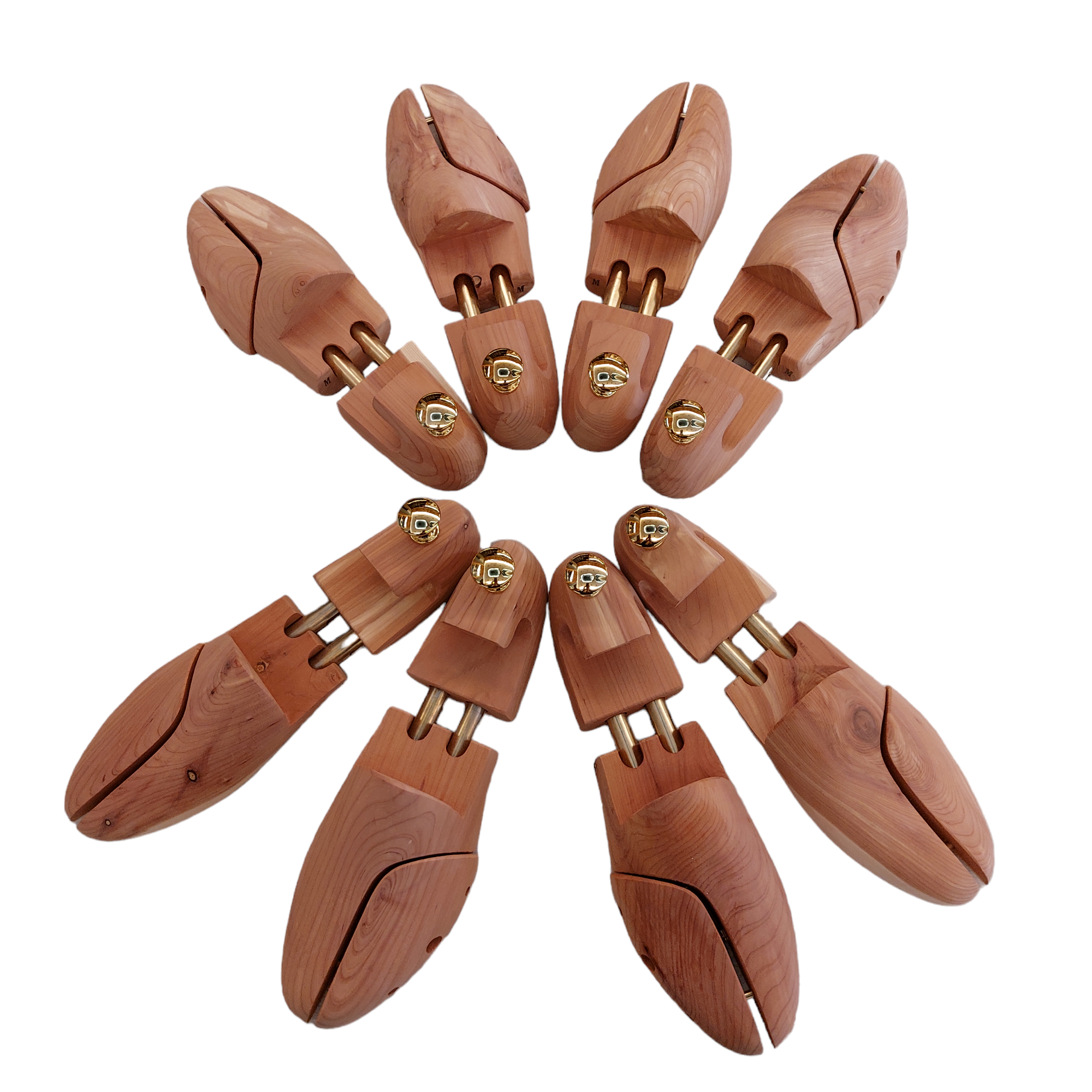 SUPER PROMOTION: FAN OF 4 PAIRS OF CEDAR SHOE TREES