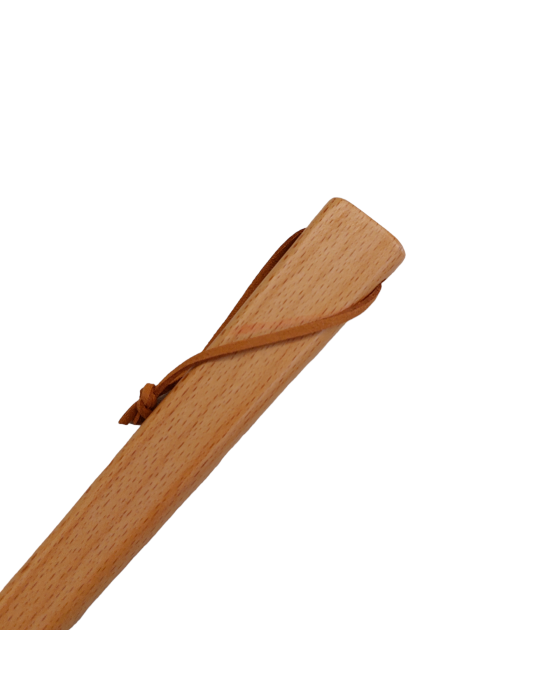 Long wooden shoehorn