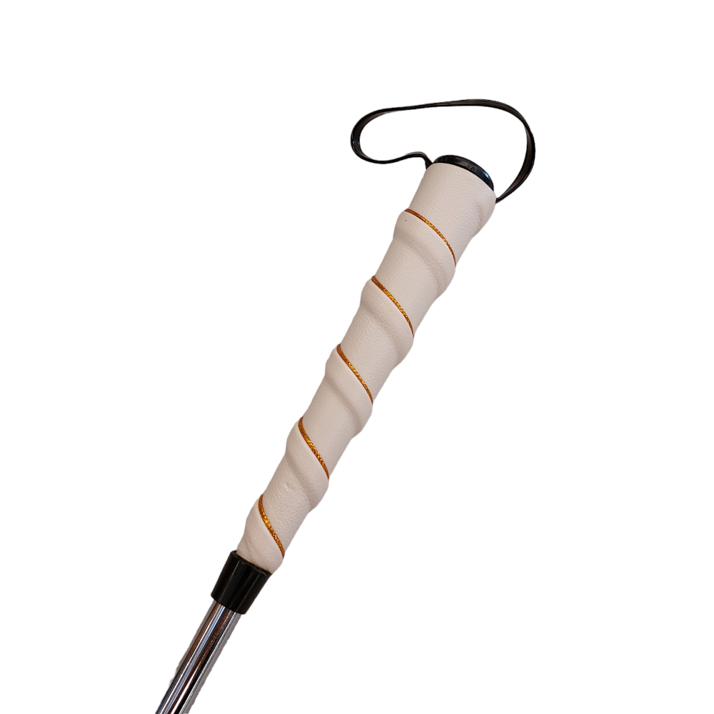 Metal shoehorn with spring