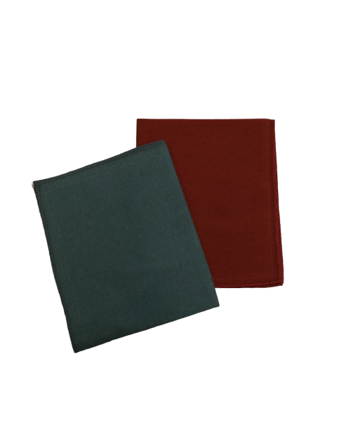 Edged cotton cloth for polishing