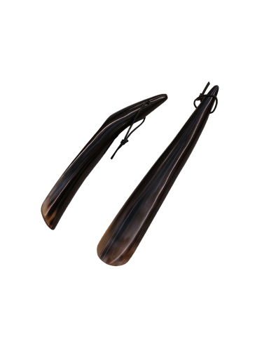Horn shoehorn, approximately 22 cm