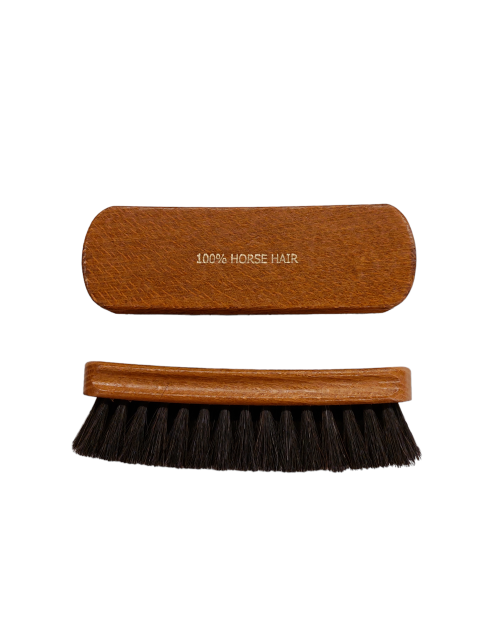 Black horsehair brush