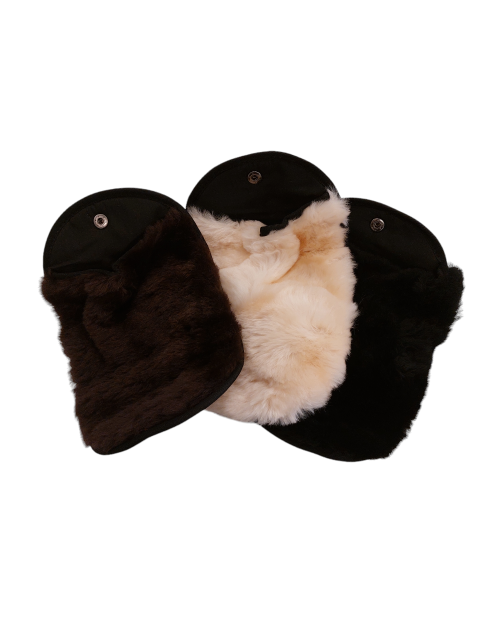 Lambskin polishing glove