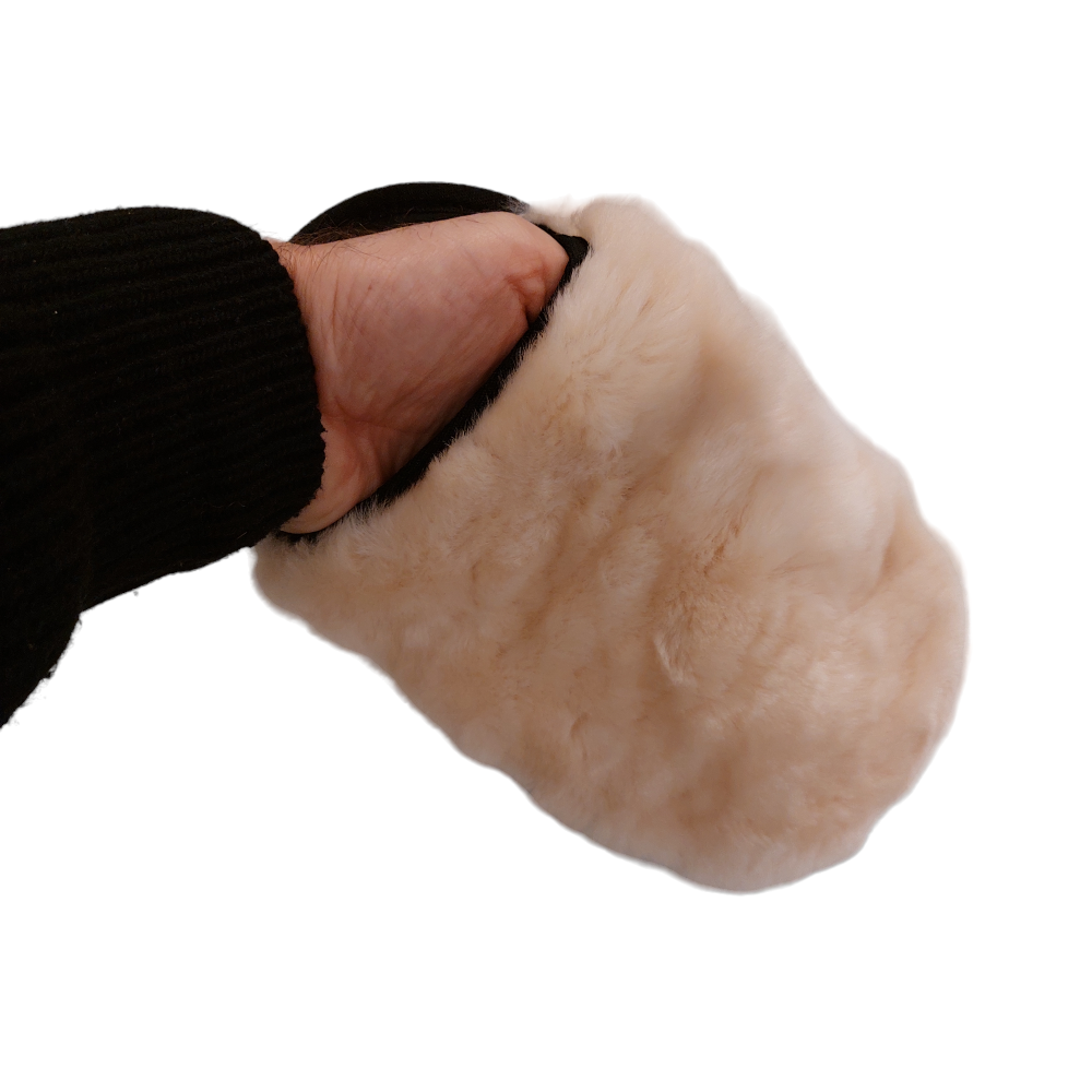 Guantino agnello per lucidare