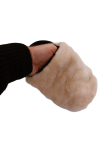 Lambskin polishing glove