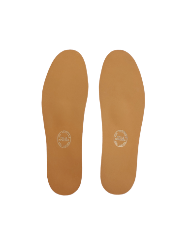 Anatomical leather insoles