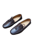 Mocassini Alce Moro con Lacci