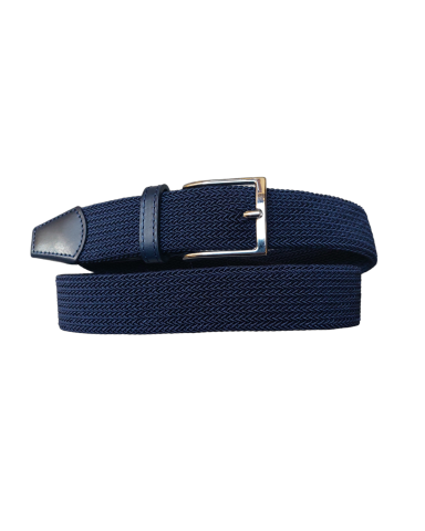BLUE elastic braid belt