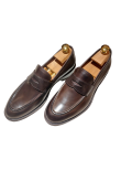 Classic Moccasins in Dark Brown