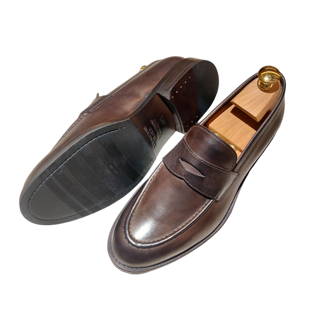 Classic Moccasins in Dark Brown
