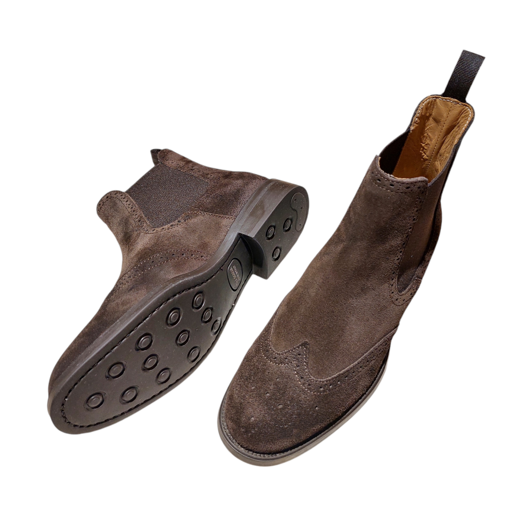 Brown Suede Ankle Boots for Women