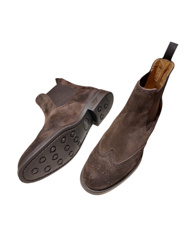 Brown Suede Ankle Boots for Women