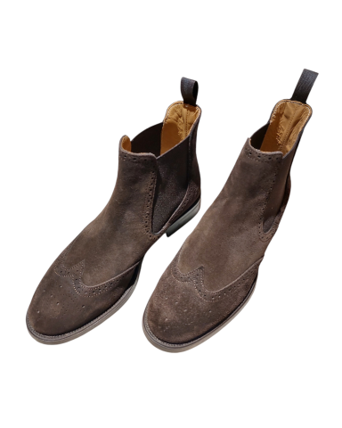 Stivaletti Scamosciati Marrone DONNA