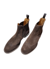 Brown Suede Ankle Boots for Women