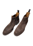 Brown Suede Ankle Boots for Women